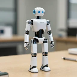 robot making human
