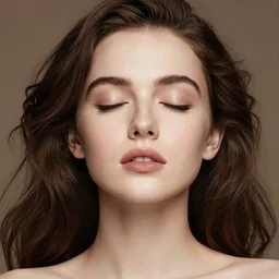 beautiful girl, soft lighting, realistic wide angle, closed eyes, sharp focus, smooth skin, 8 k high, 6 4 megapixel, insanely detailed, intricate, lavish, elegant, art by artgerm and wlop