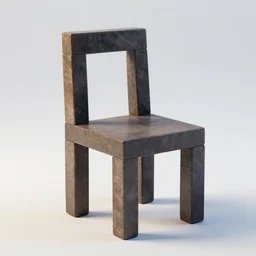 constructivism sculpture of chair made of rectangle tetris, octane render, trending on artstation