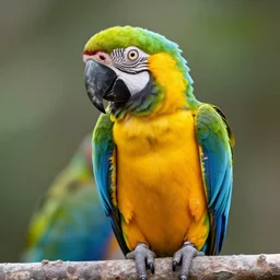 a parrot looking like John Oliver, photograph.