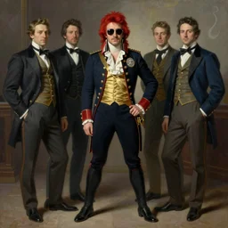drdisrespect posing as napoleon, wearing oakley sunglasses, full body, breath taking, portrait, highly detailed painting by gaston bussiere, j. c. leyendecker, greg rutkowski, craig mullins 8 k