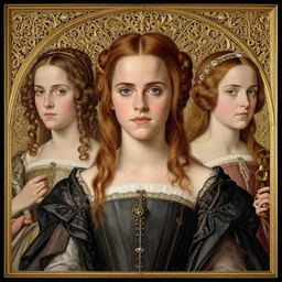 emma watson, annasophia robb, pre raphaelite, intricate, highly detailed, artstation, illustration, millais, leighton, waterhouse