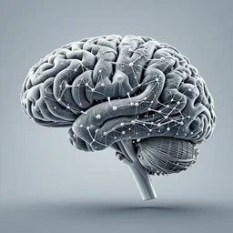profound complexity, clusters and constellations of data in the shape of an abstract metaphysical brain inside a brain, conceptual, digital, 4k unreal engine, blasting outwards, electrical circuitry firing, complicated wiring, rendered in cinema4d