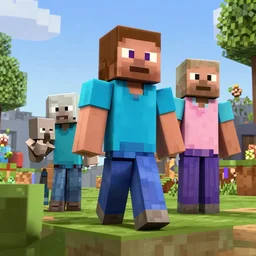 live action minecraft movie, high quality, 3 5 mm film