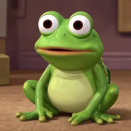 still of pepe the frog from the wallace and gromit movie, lee madgwick