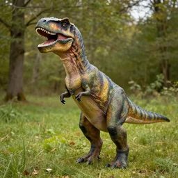 a dinosaur dressed up like a character in midsommar