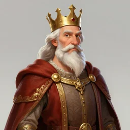portrait of a medieval old king, artstation, cartoon, elegant, highly detailed, digital painting, concept art, smooth, sharp focus, illustration, art by studio ghibli, makoto shinkai, don bluth, fujita goro, jean giraud, atey ghailan, akihiko yoshida, tom whalen, anton fadeev 8 k