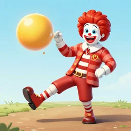 ronald mcdonald fighting coronel sanders