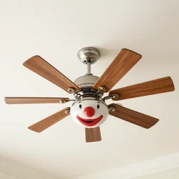 a clown themed ceiling fan