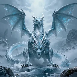 the ice dragon that has lain dormant for centuries is awakening.