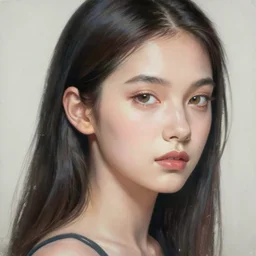 painting of a modern goddess, highly detailed, digital painting, artstation, concept art, smooth, sharp focus, illustration, art by yoji shinkawa, 8 k