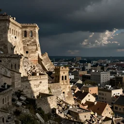 and the walls kept tumbling down in the city that we loved, fantasy photography
