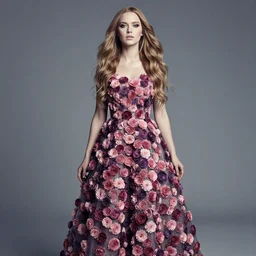 tarja turunen from the band nightwish wear a flower dress