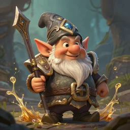 [ important ] amazing portrait of funny gnome ], hearthstone splash art, deiv calviz, splash art, natural light, elegant, intricate, fantasy, atmospheric lighting, by greg rutkowski, hearthstone splash art, hd wallpaper, ultra high details, cinematic composition