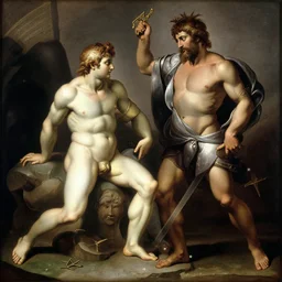 achilles and hector by caravaggio