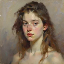 spontaneous unfinished romantic portrait under painting, beautiful juicy brush strokes, alla prima, realist, by richard schmid and sargent, trending on cgsociety