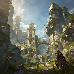 a dimensional break in reality, unreal engine, realistic, fantasy,Greg Rutkowski