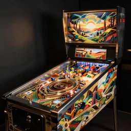 pinball machine designed by brian froud