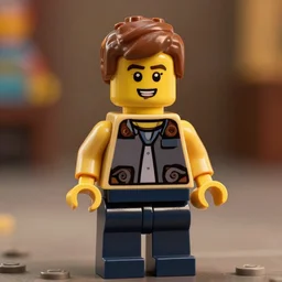 film still of walter white as a lego in the new lego movie, 4 k