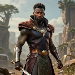 high resolution hdr digital art of wakanda 4 k