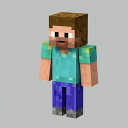 minecraft by takashi murakami, 3 d block game