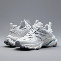 ( futuristic balenciaga sneakers ), nft art, highly detailed, hyper realistic, ( art by todd mcfarlane )
