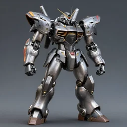 iron blooded orphans mecha, realistic, metal shaded