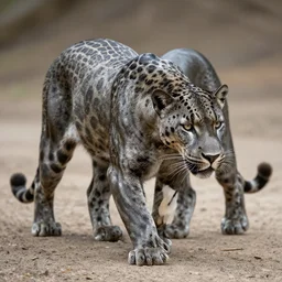 panther made of titanium