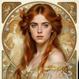 Maisie Williams cute, fantasy, intricate, elegant, highly detailed, digital painting, 4k, HDR, concept art, smooth, sharp focus, illustration, art by artgerm and H R Giger and alphonse mucha