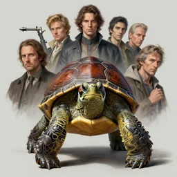 portrait shot of robot turtle in bladerunner, intricate, elegant, highly detailed, centered, digital painting, artstation, concept art, smooth, sharp focus, illustration, artgerm, tomasz alen kopera, peter mohrbacher, donato giancola, joseph christian leyendecker, wlop, boris vallejo