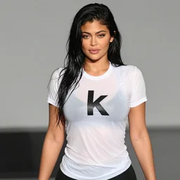 detailed photo of kylie jenner in a wet t shirt competition, 8 k, by greg rutkowski, artgerm, pub interior