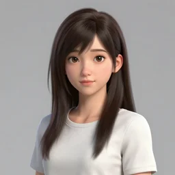 cute female portrait, realistic unreal engine, character, artstation,