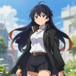 Germany as anime character, 4k, ultra detailed