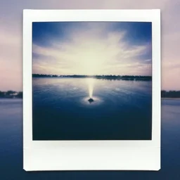 waterspouts off of florida, polaroid