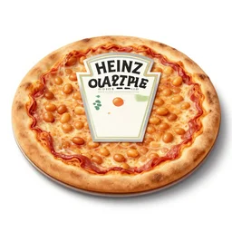 heinz baked beans pizza topping