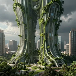 utopian architecture, urban green