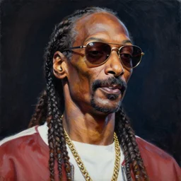 a portrait of snoop dogg, insanely detailed, epic lighting, oil painting