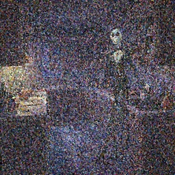 curved perspective digital art of a dim lit kitchen from Nightmare Before Christmas by charles addams by goro fujita