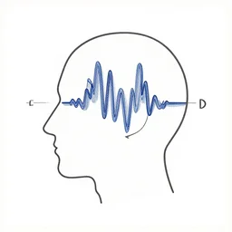 a patent diagram, head, sine wave