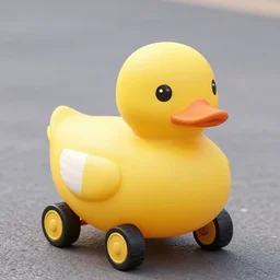 duck with wheels