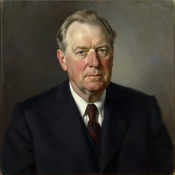 official portrait of united states president dwight d eisenhower, an oil on canvas painting by james ryman, featured on cg society, classical realism, oil on canvas, studio portrait, chiaroscuro