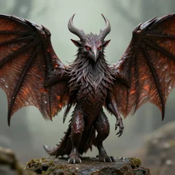The Lord of the Rings: a young, winged Nazgul.