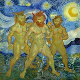 the furies by van gogh