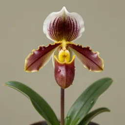 a ladyslipper orchid by leonora carrington