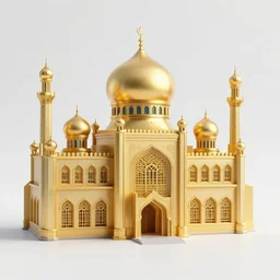 knitting gold mosque architecture by giger alien
