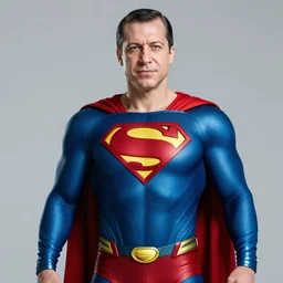 recep tayyip erdogan in a superman costume