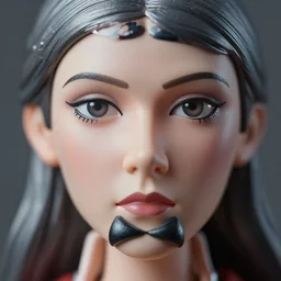 closeup face profile portrait of tin toy greta thunberg as a vampire, bikini, depth of field, zeiss lens, detailed, symmetrical, centered, fashion photoshoot, by nicoletta ceccoli, mark ryden, lostfish, breathtaking, 8 k resolution, extremely detailed, beautiful, establishing shot, artistic, hyperrealistic, octane render