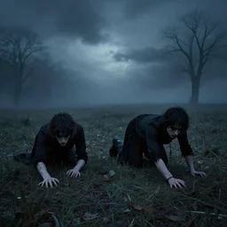 brothers in the night. gothic. crawling into morning