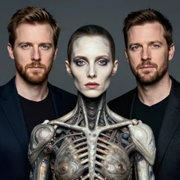 portrait of ex machina by greg ruthkowski and craig mullins