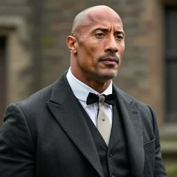 Dwayne Johnson in Peaky Blinders very detail 4K quality super realistic